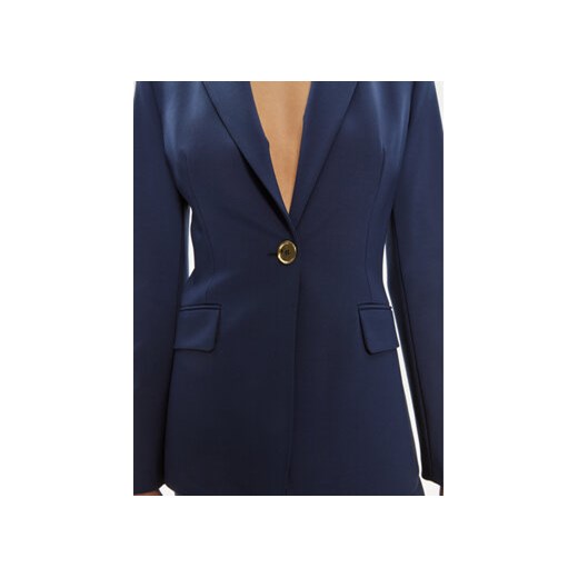 Pinko Marynarka Signum Giacca 100254 A1L3 Granatowy Reglan Fit Pinko 40 MODIVO