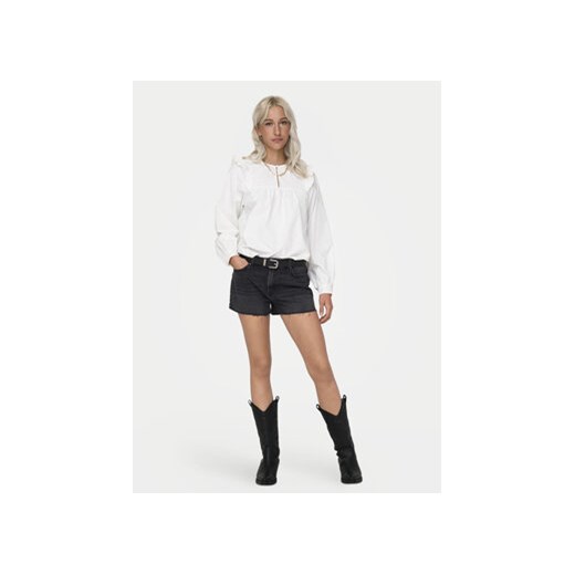 ONLY Szorty jeansowe Jaci 15314430 Czarny Loose Fit L MODIVO