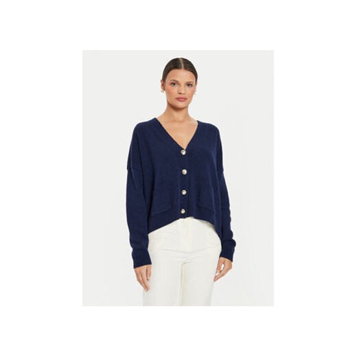 Kontatto Kardigan 3M0172 AI253M06 Granatowy Regular Fit Kontatto one size MODIVO
