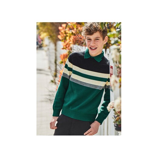 Mayoral Sweter 7393 Zielony Regular Fit Mayoral 16Y MODIVO