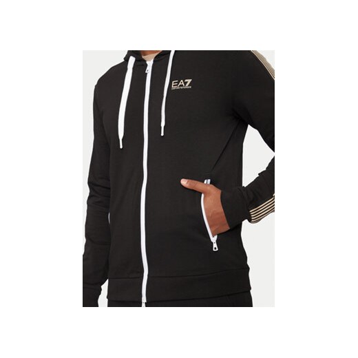 EA7 Emporio Armani Bluza 6DPM29 PJ9FZ 0200 Czarny Regular Fit XL MODIVO
