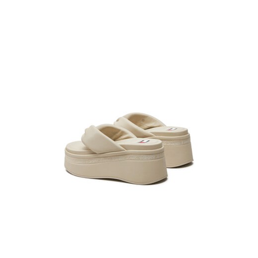Tommy Jeans Japonki Tjw Wedge Sandal EN0EN02457 Beżowy Tommy Jeans 41 MODIVO
