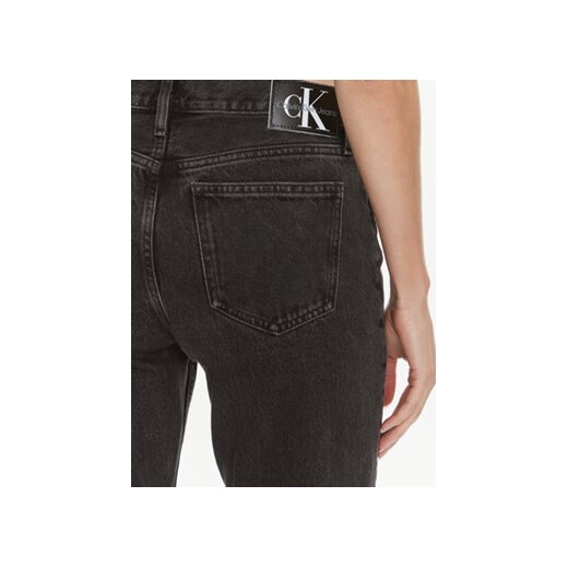 Calvin Klein Jeans Jeansy J20J222434 Czarny Straight Fit 25_30 MODIVO