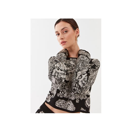 TWINSET Sweter 232TP3691 Czarny Regular Fit Twinset S MODIVO