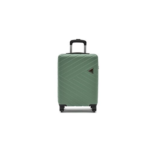 Puccini Walizka kabinowa ABS027C Zielony Puccini one size MODIVO