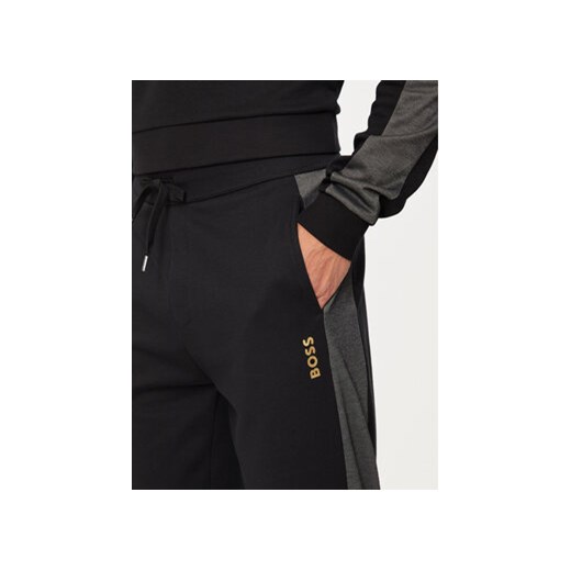 Boss Spodnie dresowe 50527552 Czarny Regular Fit XL MODIVO