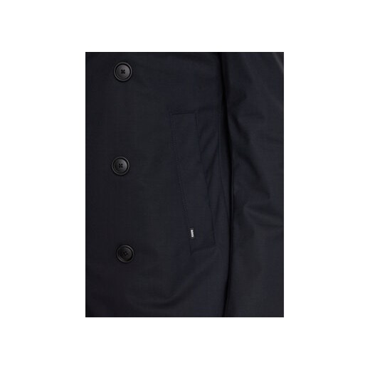 Boss Płaszcz P-Hyde-Peacoat-233 50498100 Granatowy Slim Fit 52 MODIVO