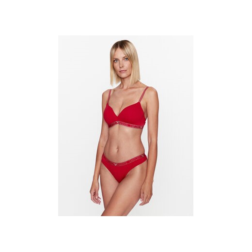 Emporio Armani Underwear Biustonosz bezfiszbinowy 164410 3F223 00173 Czerwony S MODIVO