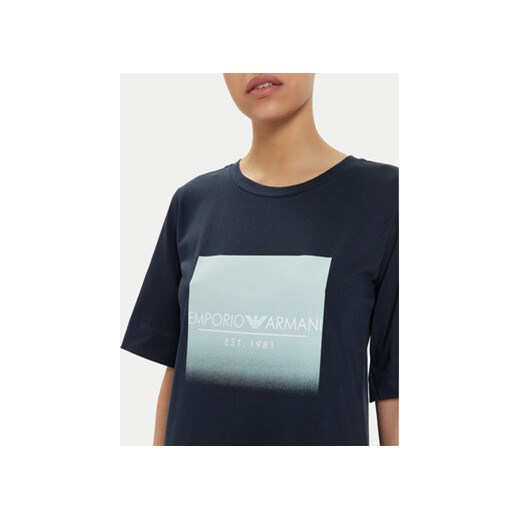 Emporio Armani Underwear Sukienka codzienna 164687 4R255 00135 Granatowy Relaxed M MODIVO