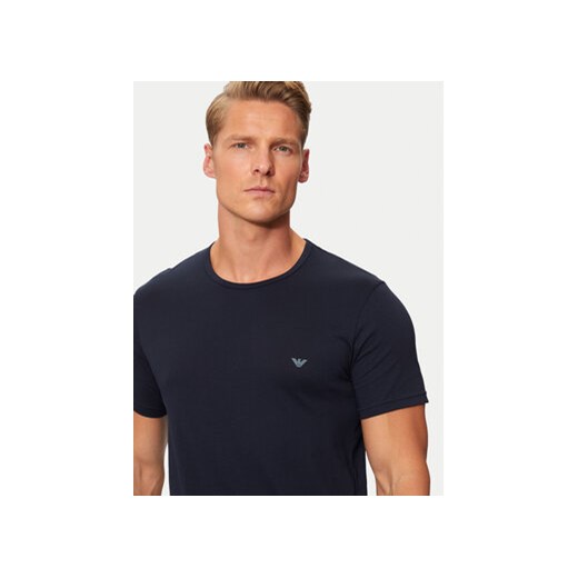 Emporio Armani Underwear Komplet 2 t-shirtów 111267 4F722 70835 Granatowy Slim L MODIVO