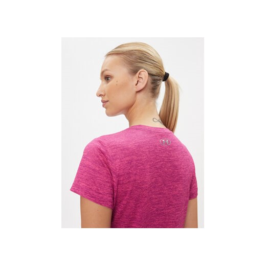 Under Armour T-Shirt Tech Ssv - Twist 1258568 Różowy Loose Fit Under Armour S MODIVO