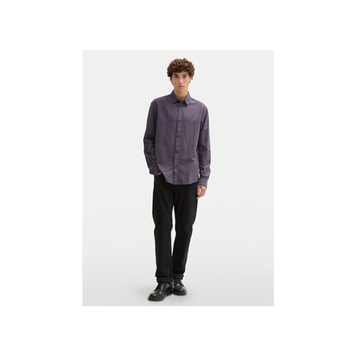 Tom Tailor Denim Koszula 1042551 Fioletowy Relaxed Fit Tom Tailor Denim S MODIVO