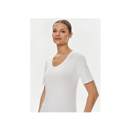 Gant T-Shirt 4203491 Biały Slim Fit Gant M MODIVO