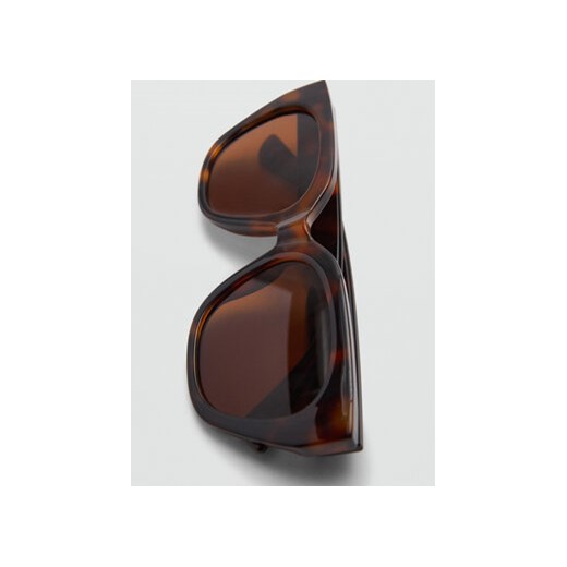 Mango Okulary przeciwsłoneczne Musie 77950228 Brązowy Mango one size MODIVO