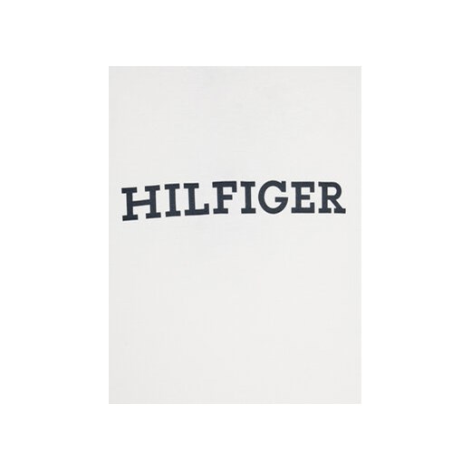 Tommy Hilfiger T-Shirt Varsity KB0KB08678 D Biały Regular Fit Tommy Hilfiger 12Y MODIVO
