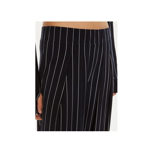 NORMA KAMALI Spodnie materiałowe KK1247PLC32642 Granatowy Relaxed Fit Norma Kamali XXS MODIVO