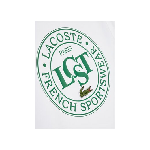 Lacoste T-Shirt TJ2463 Biały Regular Fit Lacoste 14Y MODIVO