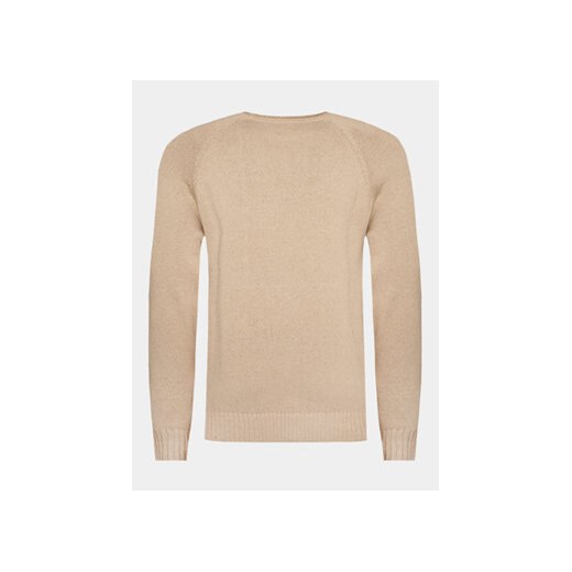 INDICODE Sweter Santoro 35-718 Beżowy Regular Fit L MODIVO