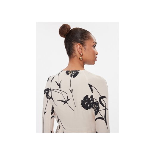 TWINSET Sukienka koktajlowa 241TP2600 Écru Regular Fit Twinset 44 MODIVO