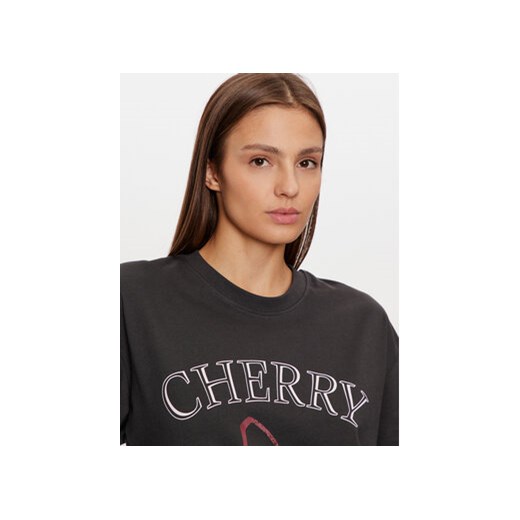 Gina Tricot T-Shirt 23980 Czarny Oversize Gina Tricot M MODIVO