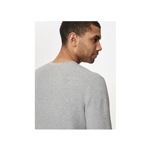 Calvin Klein Sweter K10K113031 Szary Regular Fit Calvin Klein L MODIVO