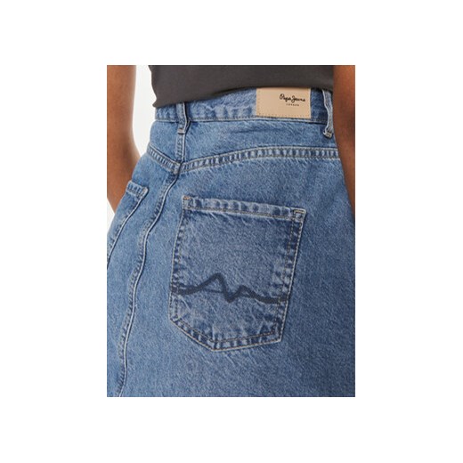Pepe Jeans Spódnica jeansowa Mini Skirt Hw PL901124MN9 Niebieski Regular Fit Pepe Jeans L MODIVO
