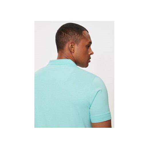 Replay Polo M6548.000.23070 Niebieski Regular Fit Replay XXL MODIVO