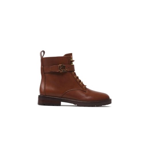 Lauren Ralph Lauren Botki Elridge 802838413002 Brązowy 35_5 MODIVO