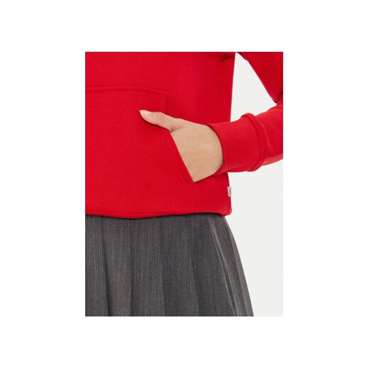 Guess Jeans Bluza W4BQ20 KC811 Bordowy Regular Fit XS MODIVO