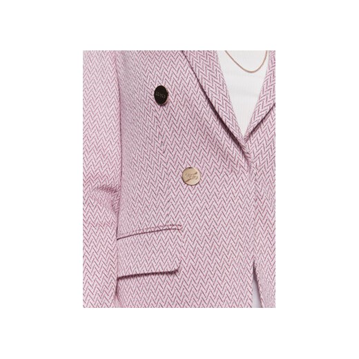 Liu Jo Marynarka CA3407 J1919 Różowy Regular Fit Liu Jo 40 MODIVO