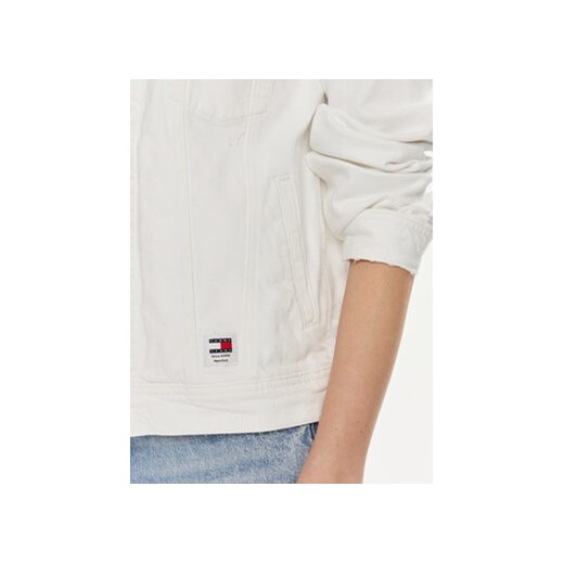 Tommy Jeans Kurtka jeansowa DW0DW17658 Biały Regular Fit Tommy Jeans S MODIVO