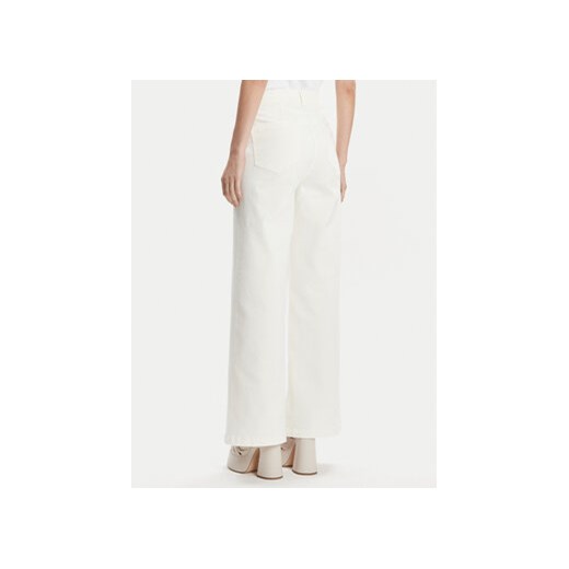 MAX&Co. Jeansy Master 2416131023200 Écru Wide Leg 46 MODIVO