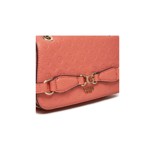 Guess Torebka Arlena Logo HWPG93 36210 Koralowy Guess uniwersalny MODIVO