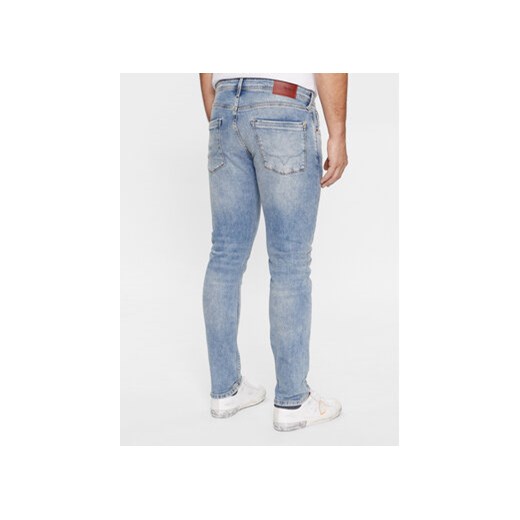 Pepe Jeans Jeansy PM207390MN5 Niebieski Slim Taper Fit Pepe Jeans 34_32 MODIVO