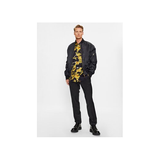 Versace Jeans Couture Koszula 75GAL2R0 Czarny Regular Fit 52 MODIVO