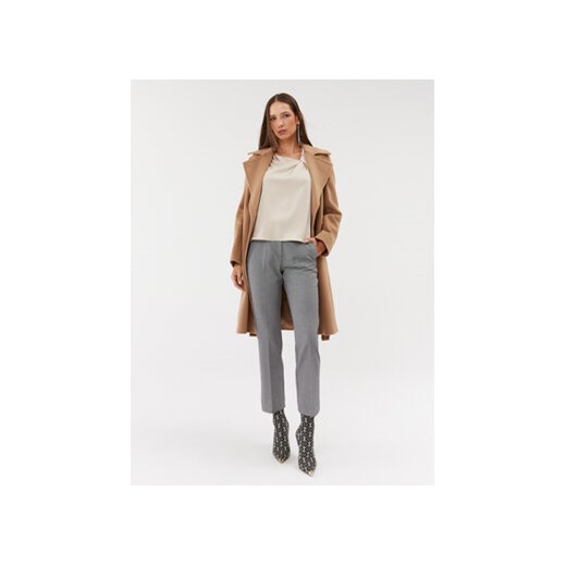 Marella Spodnie materiałowe Fortuna 2331361538200 Zielony Regular Fit Marella 38 MODIVO