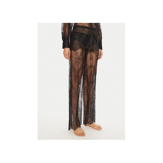 Hunkemöller Spodnie materiałowe Camille 300598 Czarny Relaxed Fit Hunkemöller M MODIVO