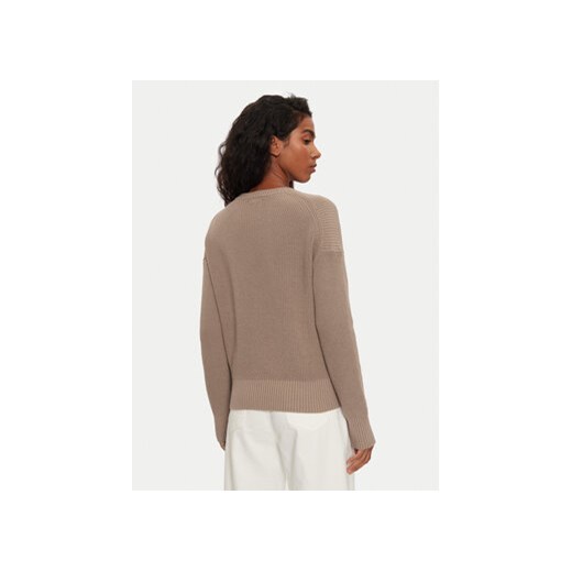 Guess Sweter W4BR08 Z3HM1 Beżowy Regular Fit Guess M MODIVO