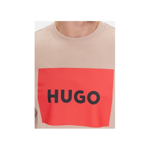 Hugo Bluza Duragol222 50467944 Beżowy Regular Fit XXL MODIVO