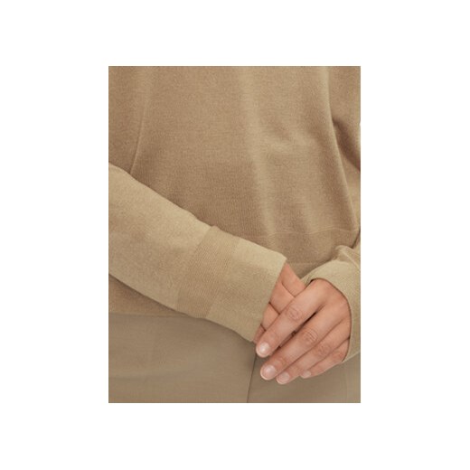 United Colors Of Benetton Sweter 1ZRED10BL Beżowy Regular Fit United Colors Of Benetton S MODIVO
