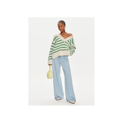 Munthe Sweter Organize 242162024274 Beżowy Loose Fit Munthe 38 MODIVO