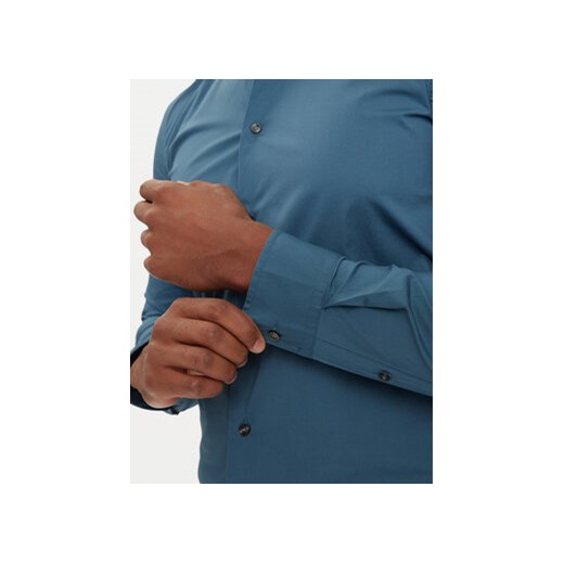 Sisley Koszula 5CNX5QL19 Niebieski Slim Fit Sisley 45 MODIVO