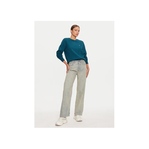 Tommy Jeans Bluza DW0DW19959 Zielony Regular Fit Tommy Jeans L MODIVO