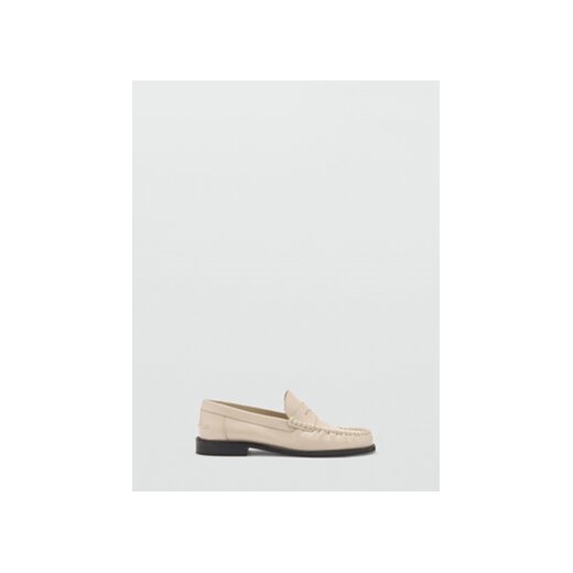 Mango Mokasyny Carol 77083665 Beżowy Mango 38 MODIVO