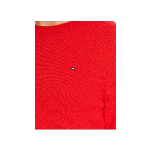 Tommy Hilfiger Sweter WW0WW40264 Pomarańczowy Regular Fit Tommy Hilfiger XXL MODIVO