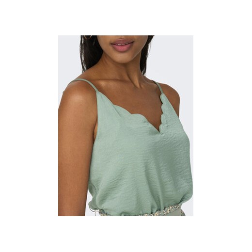 ONLY Top 15176550 Zielony Regular Fit 40 MODIVO