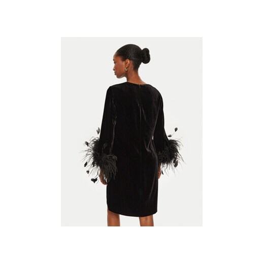 Luisa Spagnoli Sukienka koktajlowa Ghiro 541512 Czarny Regular Fit Luisa Spagnoli XS MODIVO