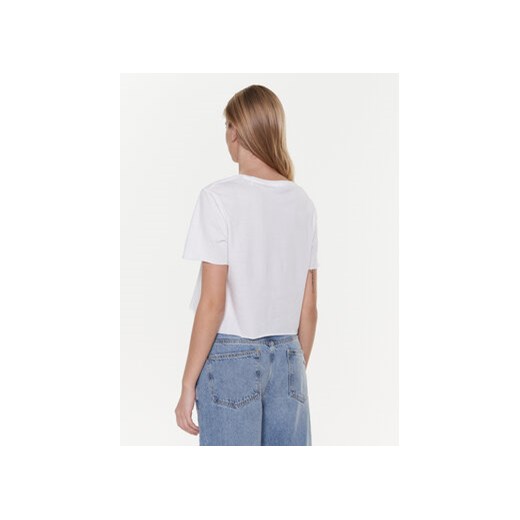 Guess T-Shirt Logo E02I01 JA914 Biały Boxy Fit Guess M MODIVO