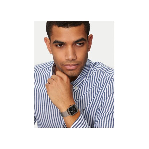 Casio Zegarek Classic MTP-M305M-8AVER Srebrny Casio uniwersalny MODIVO