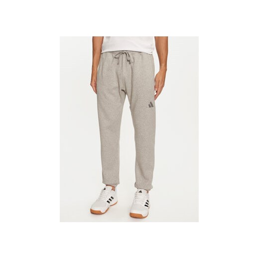 adidas Spodnie dresowe ALL SZN Fleece IY4148 Szary Regular Fit XL MODIVO